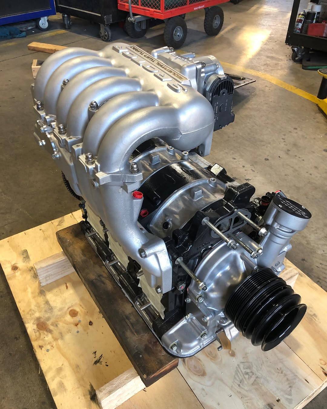 20B with a Borg Warner 300SX-E Turbo, ZF 8HP Trans & Link FuryX ECU/Razor PDM – Fully Built Street Rotary Engine For Sale - Image 6
