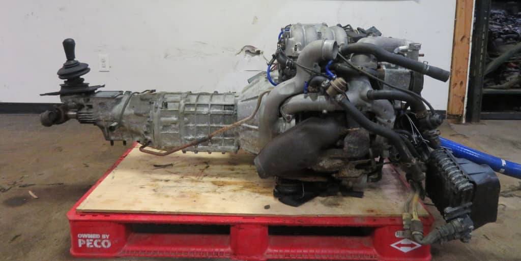 1996–1998 JDM Mazda RX-7 13B Twin Turbo Engine + 5-Speed Manual Transmission – Complete FD3S Swap Package - Image 3