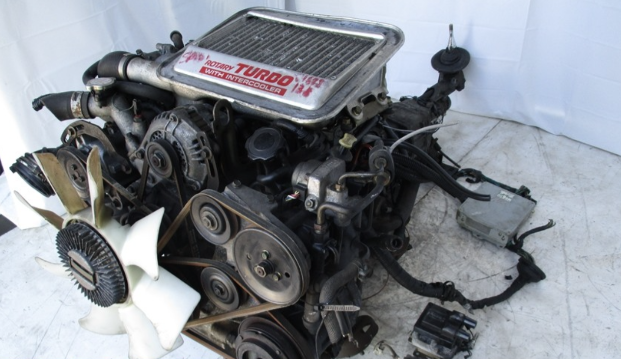 JDM 1986-1991 MAZDA RX-7 13B FC3S 1.3L TURBO 2 ENGINE & 5MT SWAP - Image 3