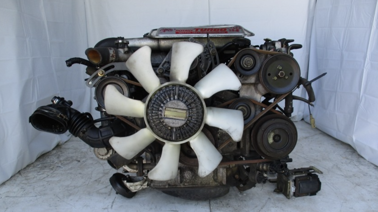 JDM 1986-1991 MAZDA RX-7 13B FC3S 1.3L TURBO 2 ENGINE & 5MT SWAP