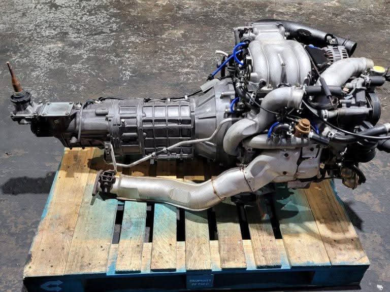 1996-1998 Mazda RX7 1.3L Twin Turbo Engine 5SPD Trans Loom ECU JDM 13B N3G2IETW - Image 8