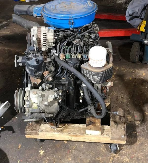 1984 Mazda 12A Rotary Engine – Good Compression Running RX-7 FB Engine ...
