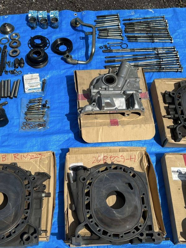 Genuine Mazda 20B 3-Rotor Rotary Engine – RE Cosmo / RX-7 - philsrotary