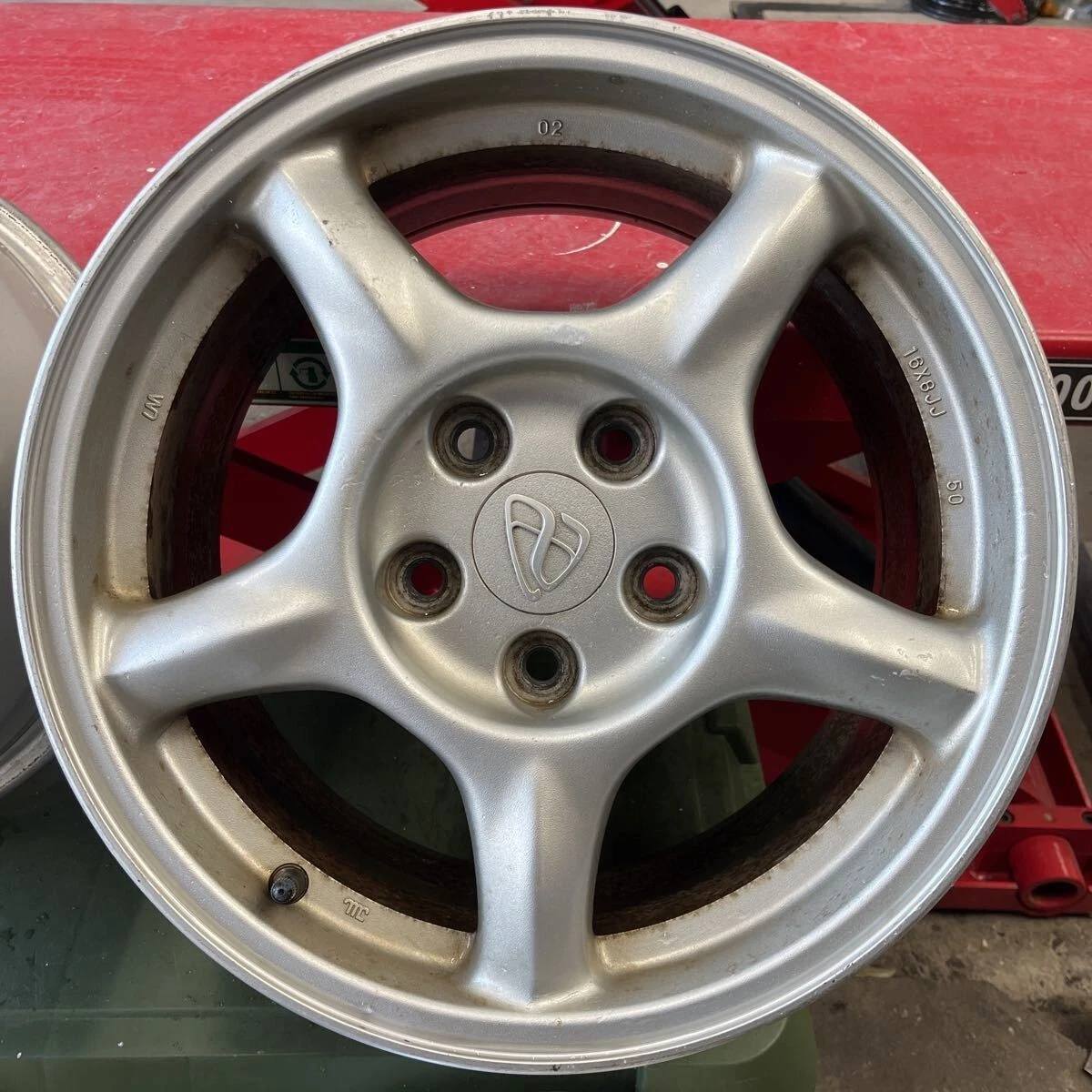 Mazda ANFINI RX-7 Genuine Wheels 16x8J – OEM JDM Wheel Set - Image 2