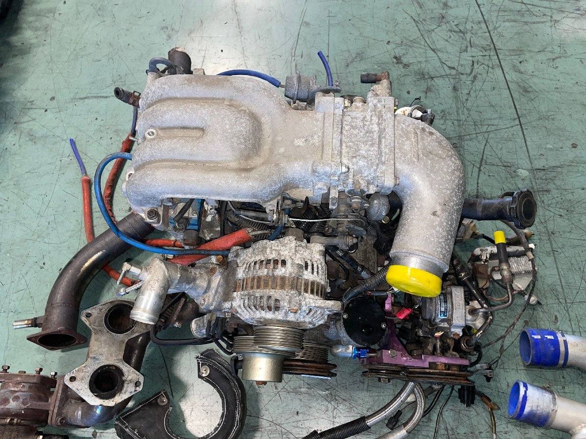 1989 Mazda RX-7 FC3S 13B Turbo Engine Assembly – Complete Performance Rotary Setup with GReddy T78-29D Turbo - Image 7