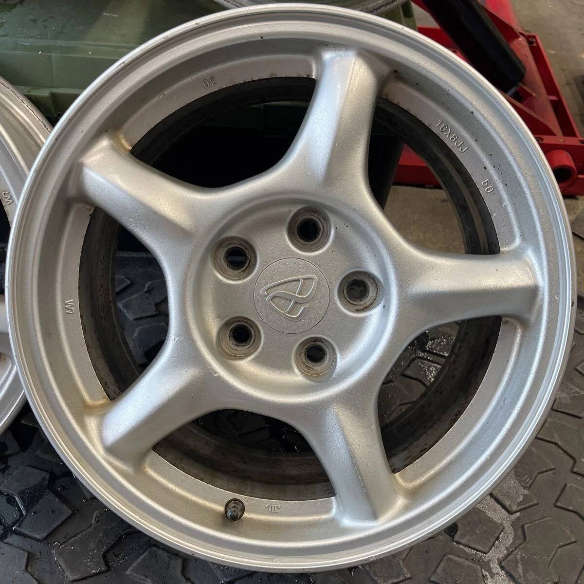 Mazda ANFINI RX-7 Genuine Wheels 16x8J – OEM JDM Wheel Set - Image 4