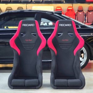 RECARO RS-G SUPERSTARK 2013, RECARO RS-G limited edition, RECARO bucket seat, JDM racing seat, fixed back performance seat, rare RECARO seat for sale, authentic RECARO RS-G, track car racing seat, lightweight bucket seat, collector RECARO model, original fabric RS-G SUPERSTARK.
