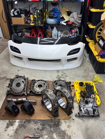 Mazda RX-7 FD 13B REW, FD3S rotary engine, virgin port 13B, stock 13B REW rotating assembly, RX7 rebuild parts, OEM Mazda FD engine, complete 13B REW, performance rotary engine, rare FD3S rotary, Mazda FD3S engine parts