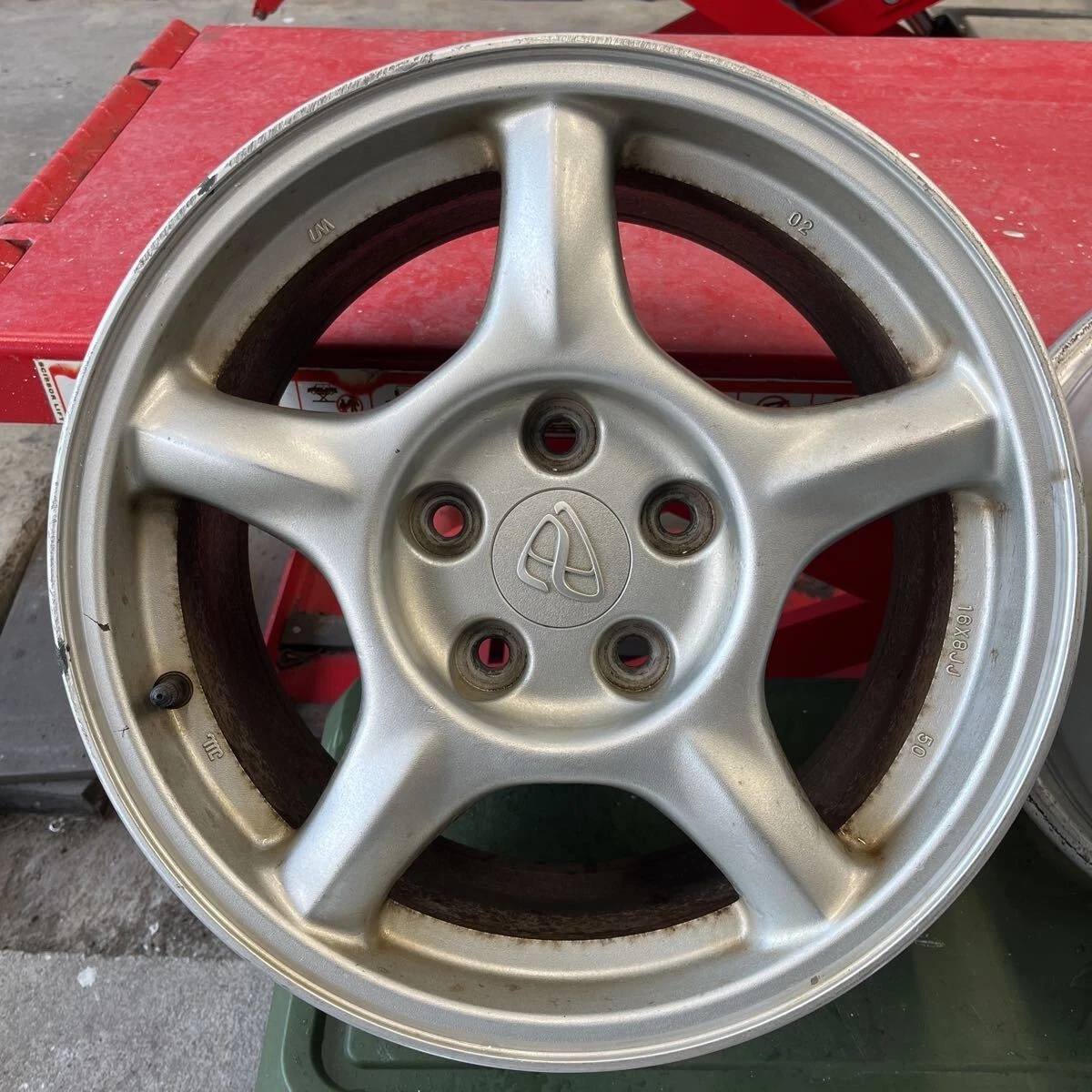 Mazda ANFINI RX-7 Genuine Wheels 16x8J – OEM JDM Wheel Set - Image 5
