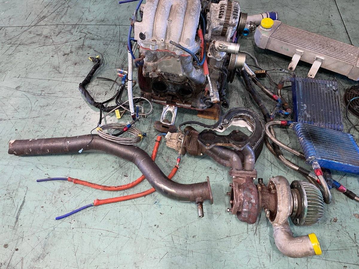1989 Mazda RX-7 FC3S 13B Turbo Engine Assembly – Complete Performance Rotary Setup with GReddy T78-29D Turbo - Image 11