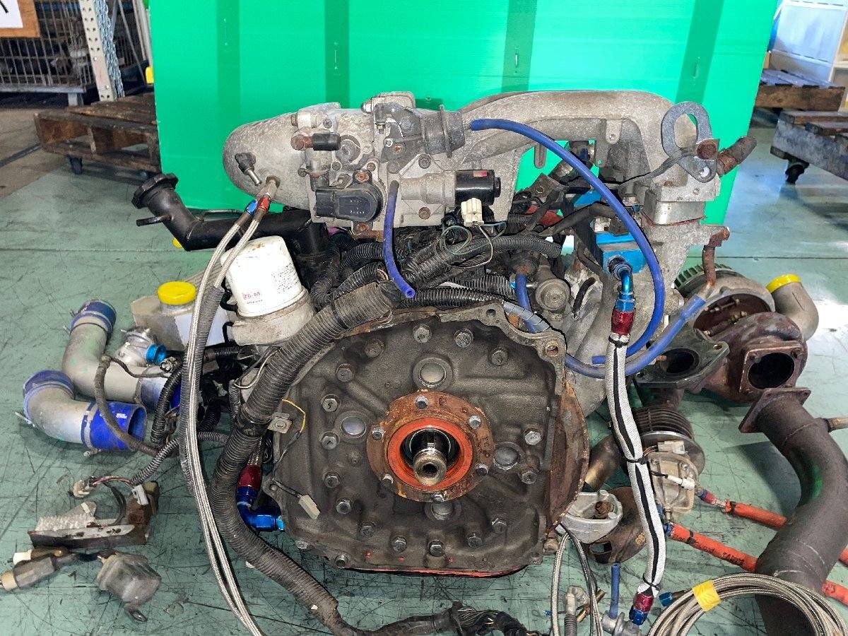1989 Mazda RX-7 FC3S 13B Turbo Engine Assembly – Complete Performance Rotary Setup with GReddy T78-29D Turbo - Image 10