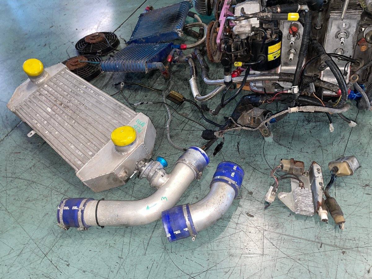 1989 Mazda RX-7 FC3S 13B Turbo Engine Assembly – Complete Performance Rotary Setup with GReddy T78-29D Turbo - Image 6