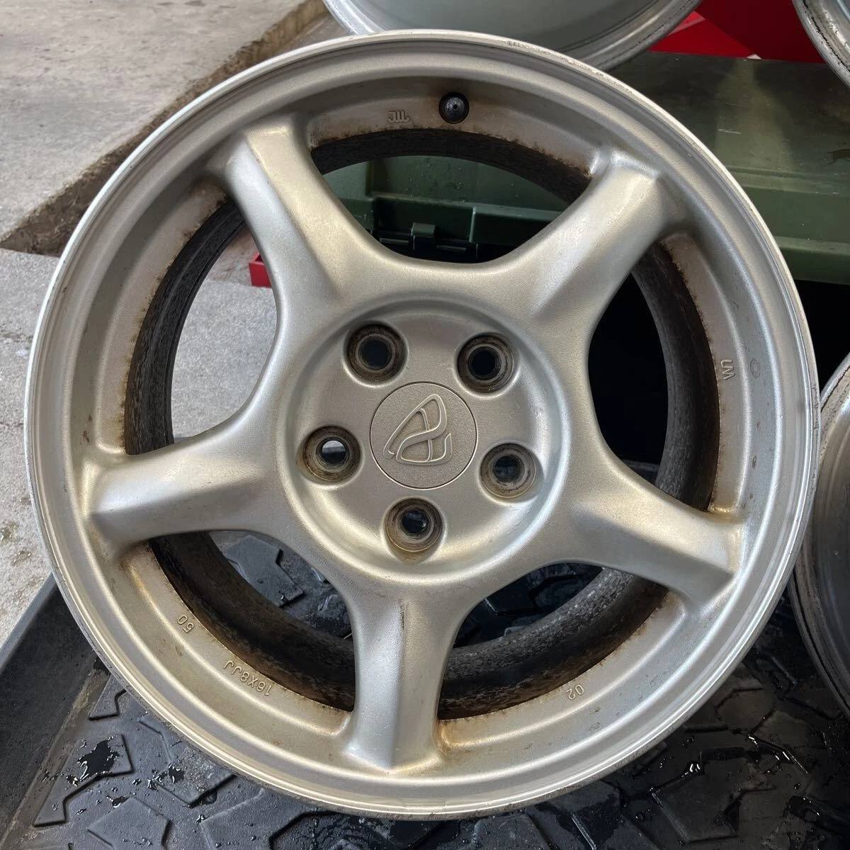 Mazda ANFINI RX-7 Genuine Wheels 16x8J – OEM JDM Wheel Set - Image 3