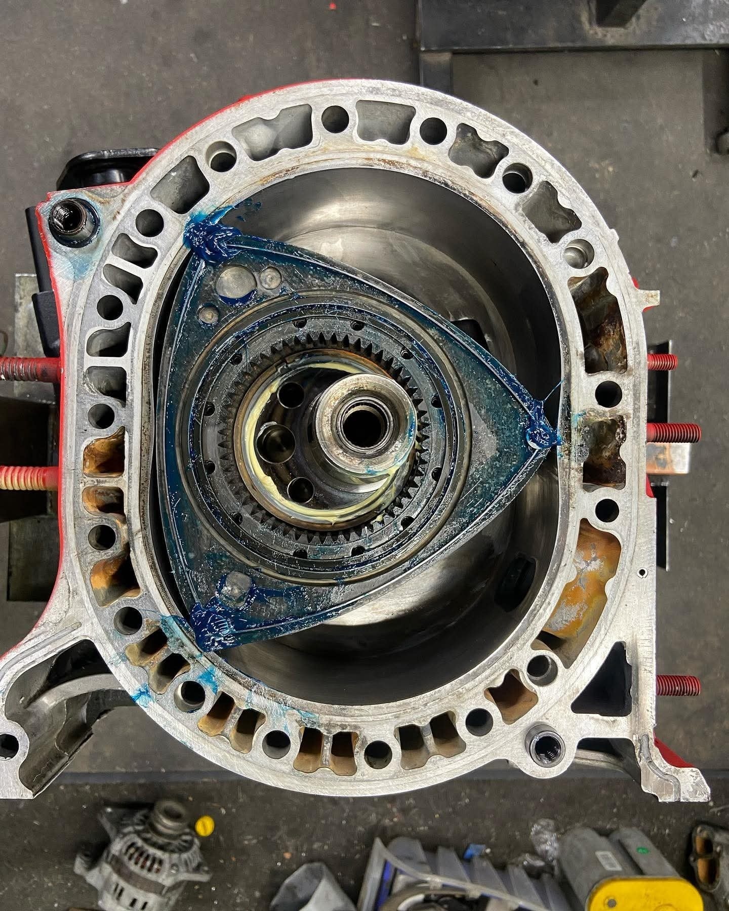 Mazda RX-7 13B Rotary Engine – Stock Ports Turbo Setup | Fresh Built Turbo Rotary Engine - Image 8