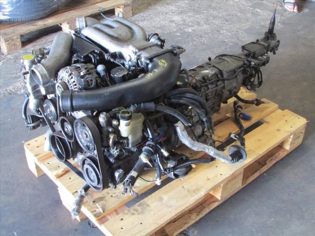 JDM 96 Spec Mazda RX7 FD3S Twin Turbo 13B Rotary Engine 5 Speed Manual Trans FD