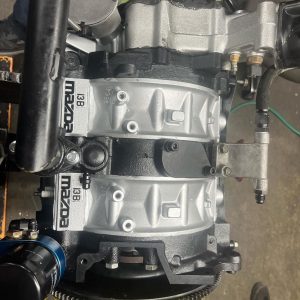 13B 6-Port Turbo Bridge Port Rotary Engine – Fresh Rebuild