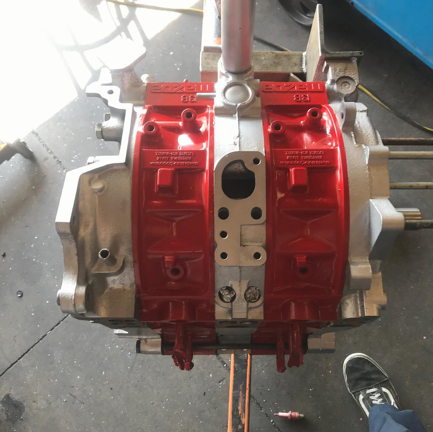 Another #6port #streetport 13B rotary build, freshly put together and ready for action.