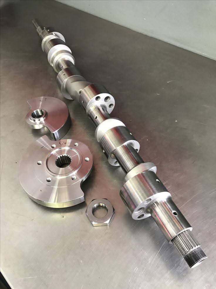 BILLET 6-Rotor Eccentric Shaft – Mazda Rotary Engine - Image 2