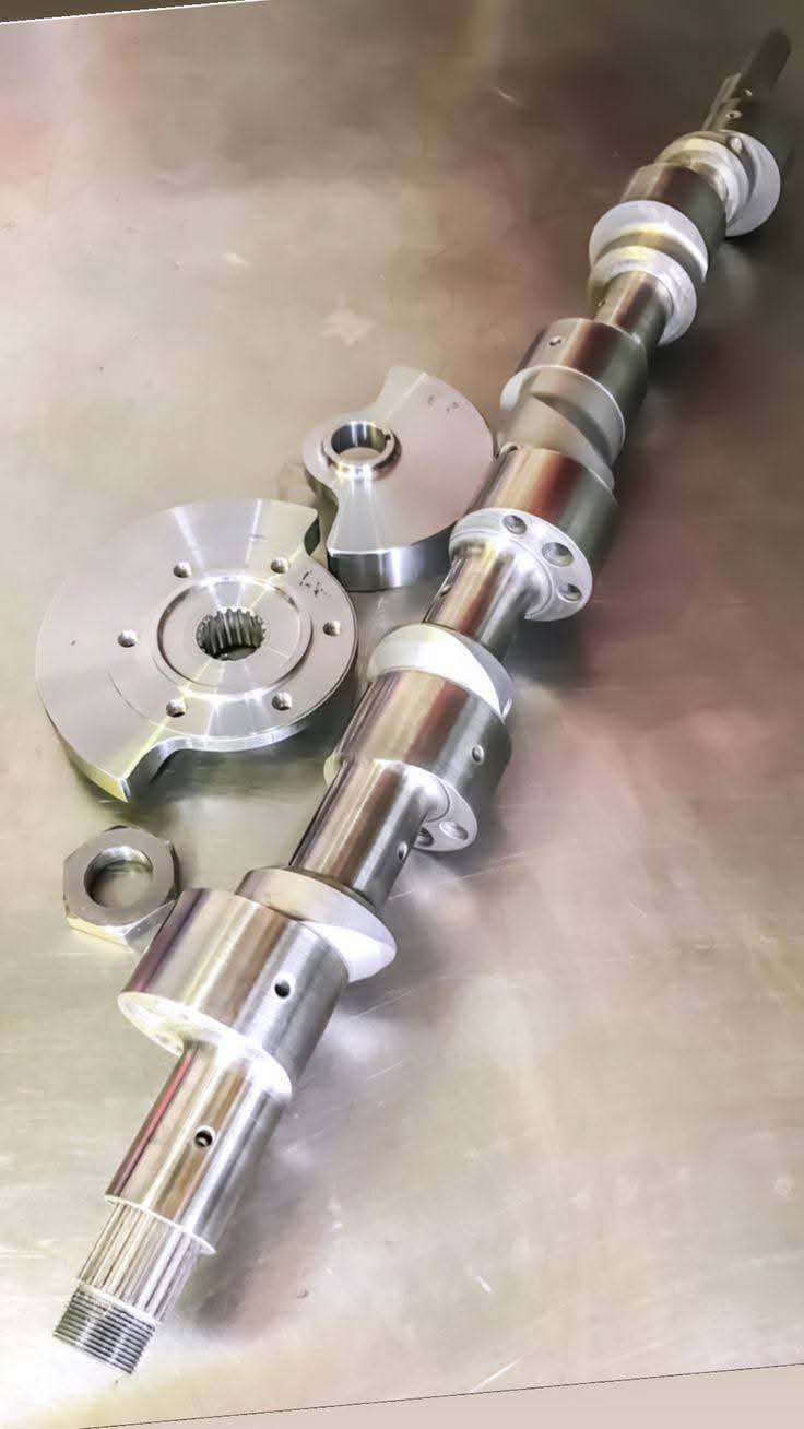 BILLET 6-Rotor Eccentric Shaft – Mazda Rotary Engine