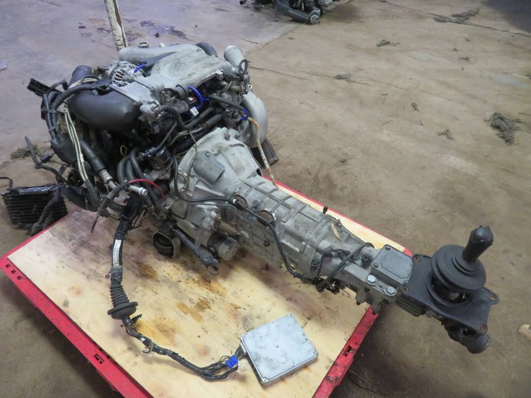 1996–1998 JDM Mazda RX-7 FD3S 13B 1.3L Twin Turbo Engine with 5 Speed Manual Transmission for sale - Image 7