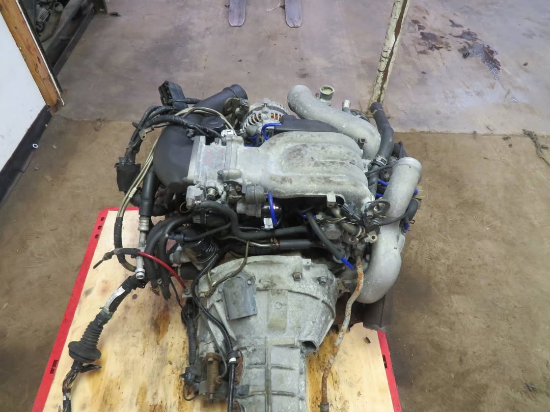 1996–1998 JDM Mazda RX-7 FD3S 13B 1.3L Twin Turbo Engine with 5 Speed Manual Transmission for sale - Image 8