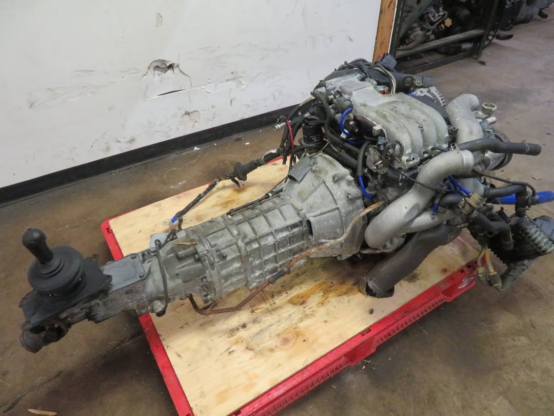 1996–1998 JDM Mazda RX-7 FD3S 13B 1.3L Twin Turbo Engine with 5 Speed Manual Transmission for sale - Image 9