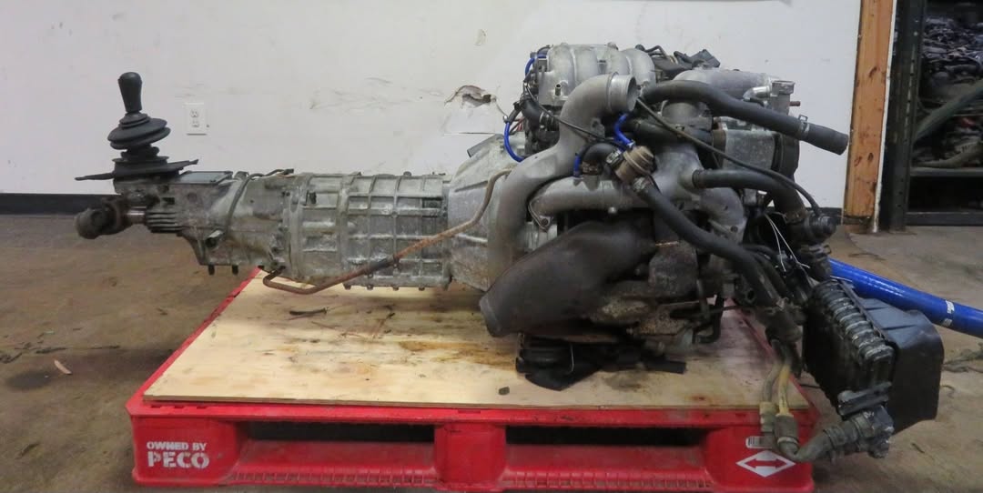 1996–1998 JDM Mazda RX-7 FD3S 13B 1.3L Twin Turbo Engine with 5 Speed Manual Transmission for sale - Image 11