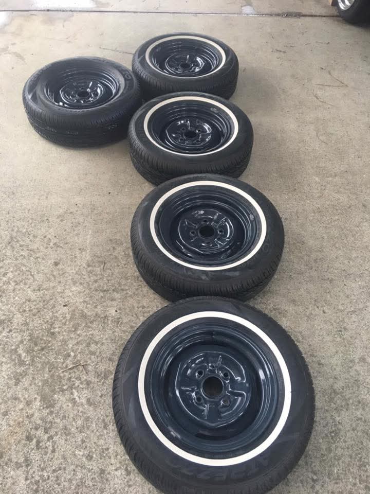 FOR SALE – Mazda RX-4 / 929 Wheels & Hub Caps - Image 2